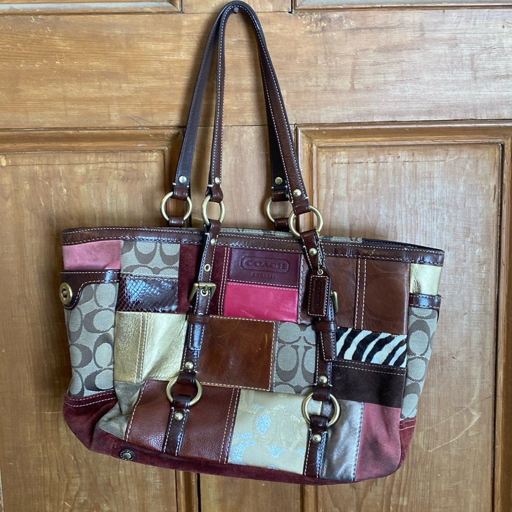Coach Handbag and Wristlet